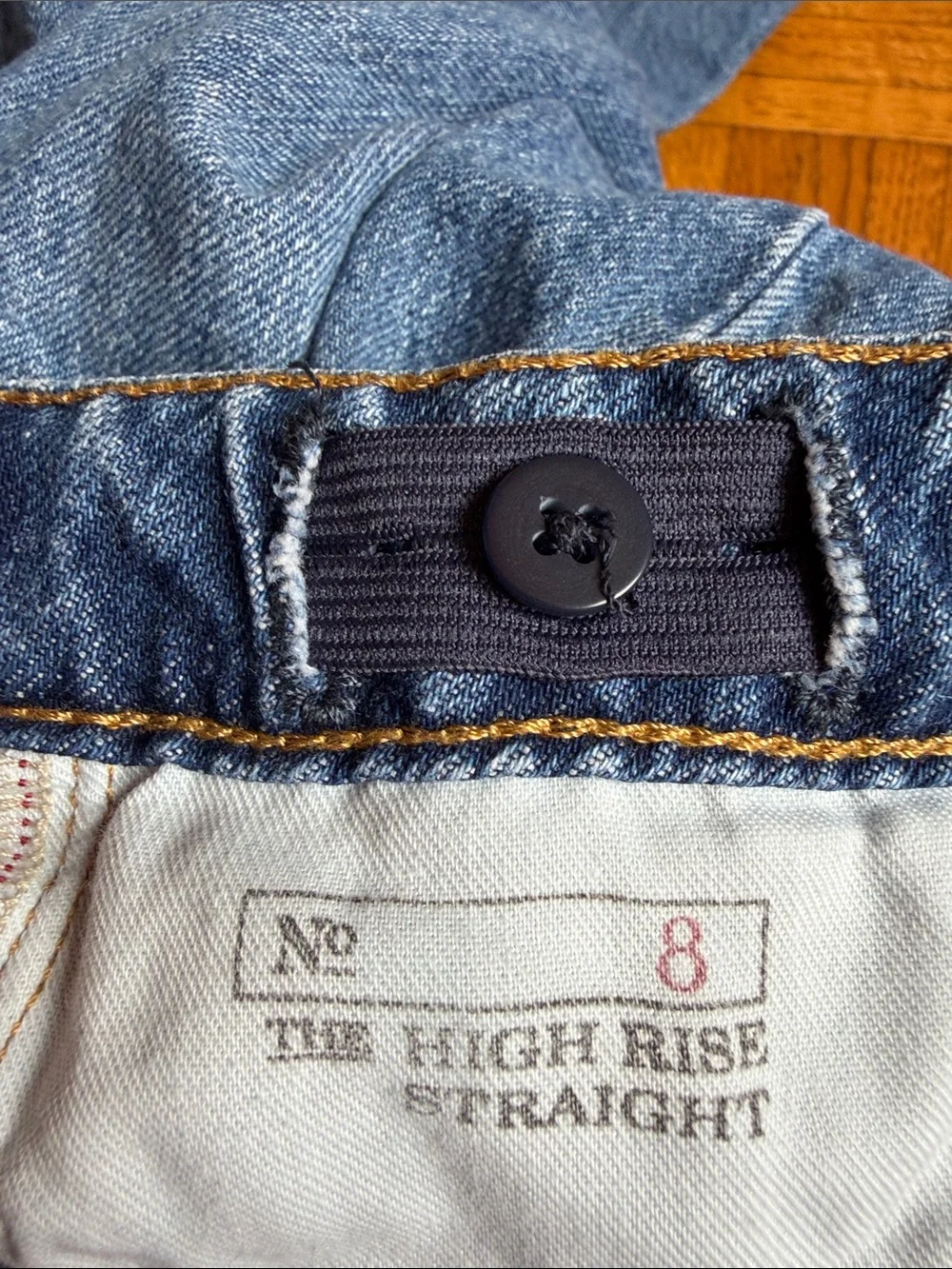 Girls Polo Ralph Lauren Classic Straight-Leg Blue Jeans